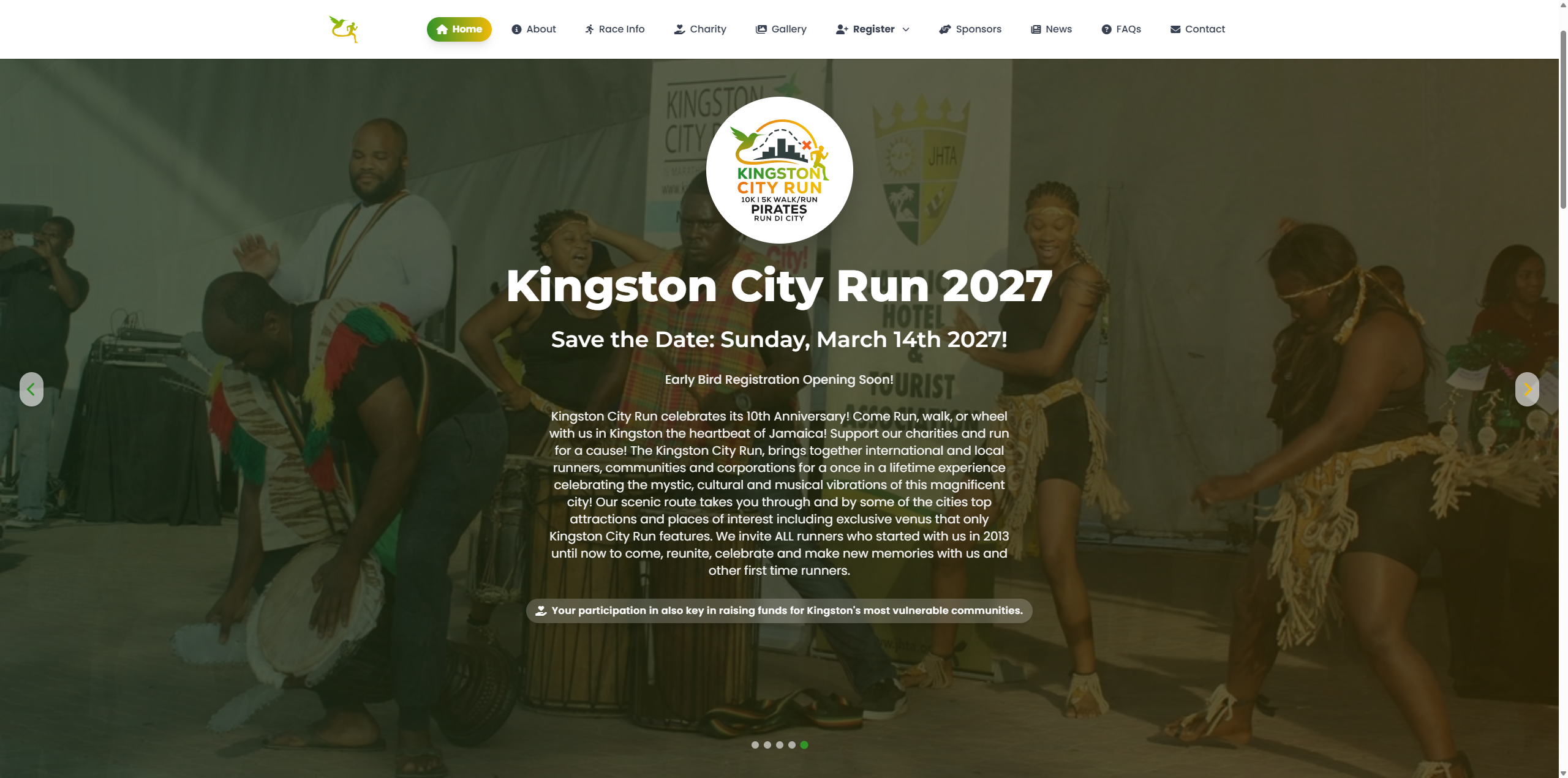 Kingston City Run website