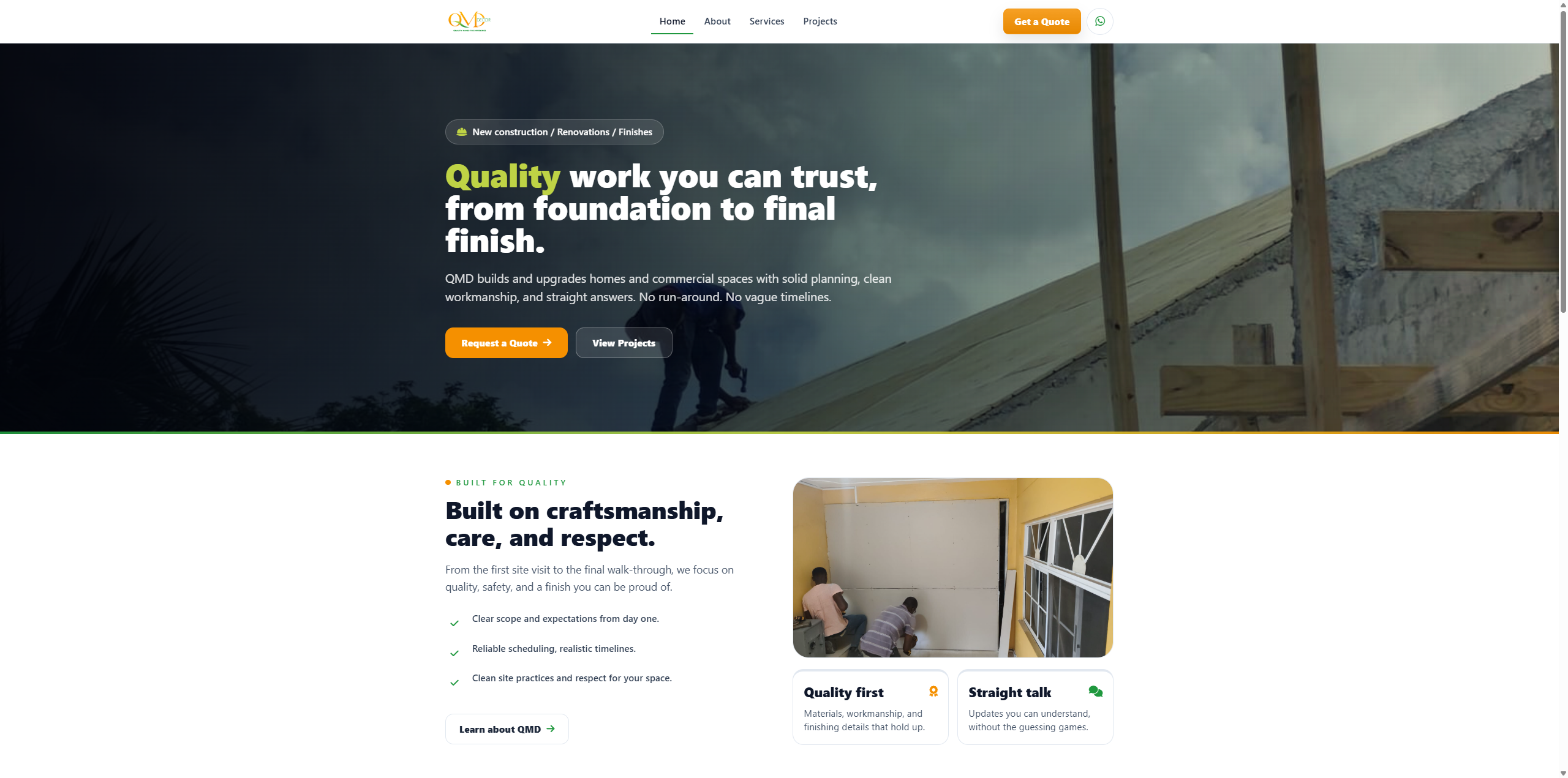 QMD website